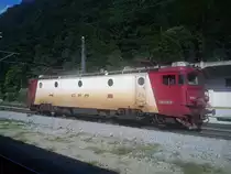 Die 41-0438-6 stand abgestellt am 16.06.2013 in Bahnhof Sinaia