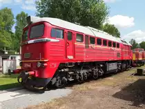 T 679 1600 im Eisenbahnmuseum Lu�n� u Rakovn�ka am 22. 6. 2013.