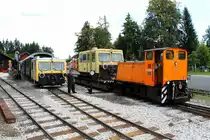 Ein kleines  Familientreffen   in Stainz . SKL 626.205 trifft auf SKL 626.195 . 26.Juni2013