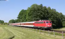 110 491-8 mit einem Sdz bei Vogl 28.5.13