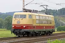 KBS 350 - B� Km 75,1 103 222-6 solo in Richtung G�ttingen am 27.06.2013 13:43