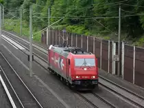 HGK 185 605 solo in Richtung Hamburg; Reinbek, 27.06.2013
