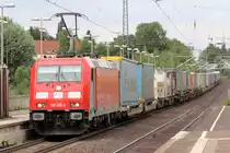 185 405-8 TXL/Green Cargo in Recklinghausen 27.6.2013