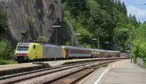 189 931-9 mit dem DPE 75905 (Renningen-Triberg) in Triberg 8.6.13