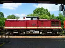 202 483-4 der WFL stand am 08.07.13 in Unterwellenborn.