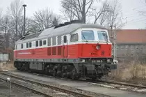 Auf dem ehemaligen Gel�nde von Lichtenberg W5 ( heute Gewerbefl�che -frei zug�ngliche und Abstellung ODEG) abgestellte BR 232.