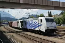 185 662 und 185 666, Kufstein, 6.7.2013