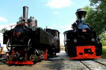 Nach Ihrer Hauptuntersuchung in Rumnien rollt 764.411R erstmals wieder ins Heizhaus Stainz. Bis Sie Voll Betriebsbereit ist bleibt jedoch 298.56 als Triebfahrzeug fr den Flascherlzug im Dienst. 9.Juli 2013