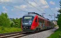 S� 312-111 f�hrt durch Maribor-Tabor Richtung Dobova. /14.6.2013