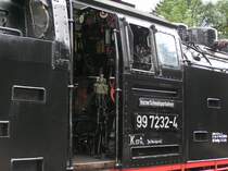 Ein Teil des Innern einer der sch�nen Dampfloks der Harzer Schmalspurbahnen