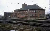 Warnem�nde DR am 14. November 1992: Reichsbahn-Betriebswerk Rostock Abt. Warnem�nde