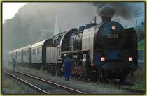 IGE Sonderzug R 16447 von Linz nach Emmersdorf gezogen von der Brenner&Brenner Lok 50.1171 aufgenommen am 21.9.2006 beim Aufenthalt in Marbach-Maria Taferl.