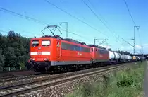 151 029 + 150 102  Graben Neudorf  03.09.02