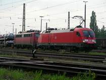 182 017 am Abend im Rbf Braunschweig am 15.09.06