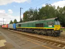 Ascendos Rail Leasing DE 64 (92 80 1266 064-5 D-HGK), am 01.09.2012 abgestellt in Gro�korbetha.