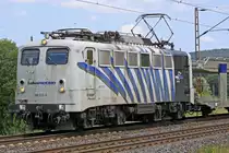 B� Km 75,1 Lokomotion 139 312-3 am 15.07.2013 13:11 mit leerem Autozug in Richtung G�ttingen