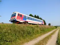 5047 092-1 als R3466 auf der idyllischen Hausruckbahn; 130614