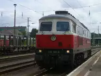 232 303-8 fuhr am 15.07.13 durch den Cottbus Hbf.