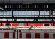 Ein Bahnhof im Umbruch (Rückbau) - 

Blick über die abgebauten Gleise 2 und 3. 

Stuttgart Hauptbahnhof, 20.07.2013 (M)
