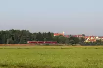 628 429 und 427 waren am 19.7.13 als RB 59303 (Sch�lerzug Vilseck-Weiden) bei Thans�� unterwegs