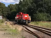 261 077-2 rangierte beimm bhf glinde am 27.08.12