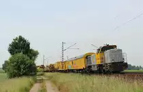 Am 19.Juni 2013 war eine LDS/Schweerbau G1700 mit einem Bauzug bei Burgstemmen auf dem Weg Richtung Norden.