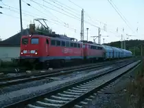 Am 05.August 2013 konnte ich die beiden EGP 140er 140 824 und 140 853 am Abend beim Rangieren in Bergen/R�gen fotografieren.