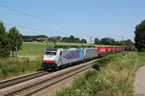 186 106 und 186 290 mit dem Winner KLV am 27.07.2013 bei Gro�karolinenfeld.