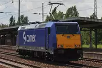 Hier 146 521-0 als Lz, bei der Durchfahrt am 1.7.2013 durch Berlin Sch�nefeld Flughafen, in Richtung Genshagener Heide.