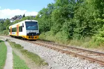 Die Sch�nbuchbahn am 17. August 2013 bei Weil im Sch�nbuch.