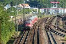 218 425 als RE 13661 am 16.8.13 auf dem Weg nach Mainz am Saarbr�cker Rbf