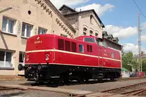 280 007-6 (MaK 800002 ; Bj.1951) beim Lokschuppenfest in Siegen am 17.08.2013
