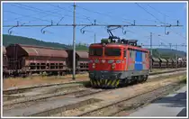In Ogulin erh�lt unser ICN520 Ersatzzug eine elektrische Lok. 1141 311 �bernimmt den Zug bis Zagreb. (03.07.2013)