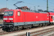 143 315-0 ( 91 80 6143 315-0 D-DB ) ex 243 315-9, VEB Lokomotivbau
Elektrotechnische Werke -Hans Beimler-, Hennigsdorf (LEW) 19557, Baujahr 1988, Eigent�mer: DB Regio AG - Region Baden-W�rttemberg, Fahrzeugnutzer: Regionalverkehr W�rttemberg, [D]-Stuttgart, Bh Stuttgart, Erst-Bw Rostock,   17.08.2013, Plochingen Bf