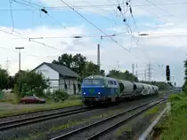NIAG Lok Nummer 9 f�hrt am 13. August durch Ratingen - Lintorf