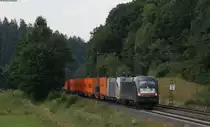 182 533-0 und 182 524-9 mit einem Containerzug bei Rhina 9.7.13