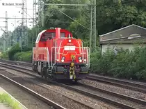 261 097-0 fuhr solo am 17.08.13 durch hh-harburg