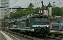 SNCF BB 67268 und eine Schwesterlok in Dijon.
22. Mai 2012