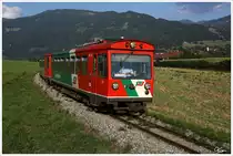 STLB Triebwagen VT 31 + VS 43 f�hrt als R8713 von Unzmarkt nach Tamsweg. Niederw�lz 22.8.2013