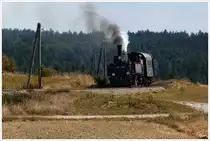 92.2271 f�hrt mit dem Morgenzug von Schwarzenau nach Zwettl.
Gerotten 15.8.2013