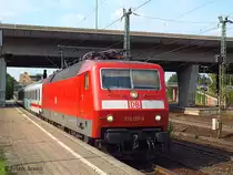 120 126-8 ist mit einen IC am 23.08.13 vom bhf harburg abgefahren