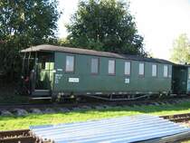 Schmalspurpersonenwagen KB4 mit Traglastenabteil in Sch�nheide Mitte, 08.10.06