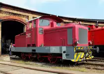 Die Lok 5 - R 60 D der Havel�ndischen Eisenbahn zu Gast beim 10. Berliner Eisenbahnfest im Bw Berlin Sch�neweide am 31.08.2013. 

Hersteller: Jung GmbH
Baujahr:    1963
Gewicht:    60 t
V max:      55 km/h
Leistung:   458 KW / 650 PS