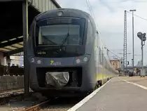440 104  G�nzburg  von AGILIS  hat soeben mit DPN 84399 den Hauptbahnhof der Dreifl�ssestadt erreicht; 130831