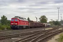 232 262-6 durchf�hrt mit dem �berp�ntklichen G�terzug 56908 von Amberg nach N�rnberg den G�terbahnhof Luitpoldh�tte (03.09.2013)