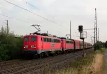 140 797-2 (RBH164) & 140 772-5 (RBH161) in Porz Wahn am 03.09.2013