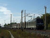 185 553-5 am 09.10.06 in Frankfurt (Oder).