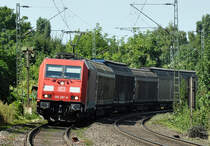 185 387-8 gem. G�terzug durch Bonn-Beuel - 21.08.2013