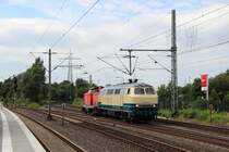 225 082-7 + 212 043-4 als Tfzf 93787 Oberhausen West - Dieringhausen in D�sseldorf-Eller am 30.06.13