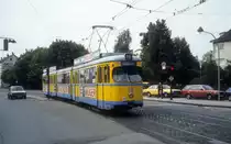 Essen EVAG SL 115 (D�WAG-GT8 1817) im Mai 1987.